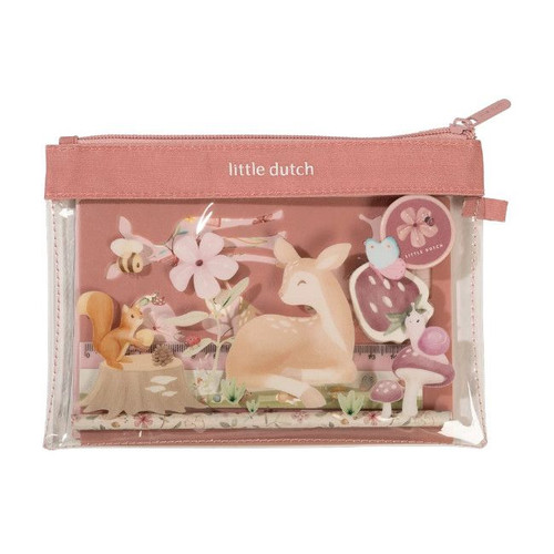 Little Dutch School Supplies Set Fairy Garden +3 Years 126091