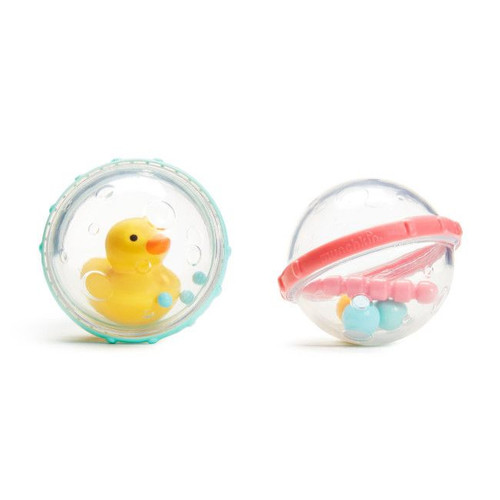 Munchkin 2 Brinquedos de Banho Sensoriais Patinho +4M 9004801 Munchkin 2 Sensory Bath Toys Duck +4M 9004801