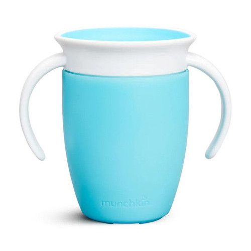 Munchkin 360 Miracle Trainer Cup with Handles 200ml Light Blue +6M 90101