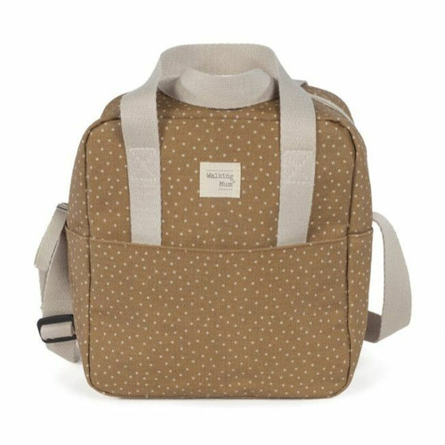 Walking Mum Insulated Lunch Bag Poppy Dots Cinnamon 1120800343
