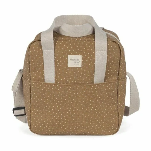 Walking Mum Insulated Lunch Bag Poppy Dots Cinnamon 1120800343