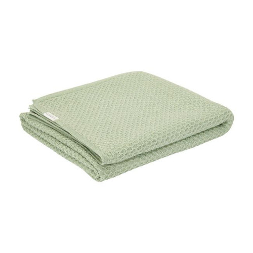 Little Dutch Knitted Blanket 110x140 Pure Sage TE13714036