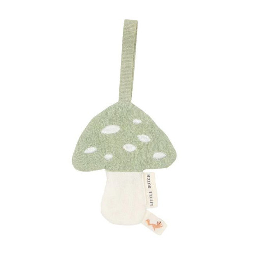 Little Dutch Prende-Chupeta em Musselina Cogumelo TE21204030