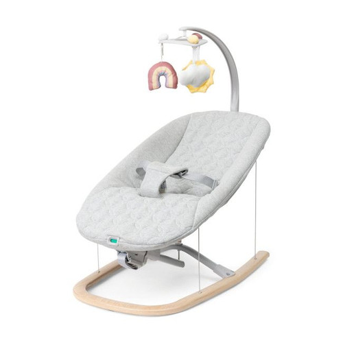 Chicco Zen Wave Bouncer Wood Grey