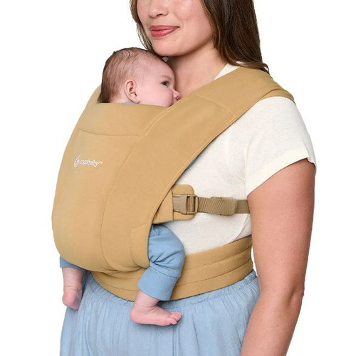 Ergobaby Embrace Soft Knit Baby Carrier Camel EBCEMACAMEL