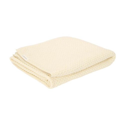 Little Dutch Knitted Blanket 70x100 Pure Soft White TE13894003