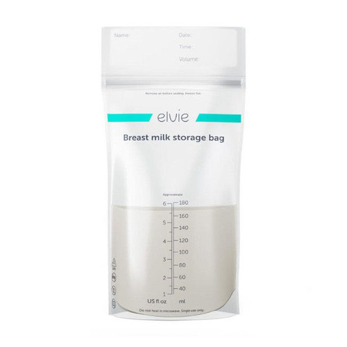 Elvie 100 Breast Milk Storage Bags EVACCSMSB100