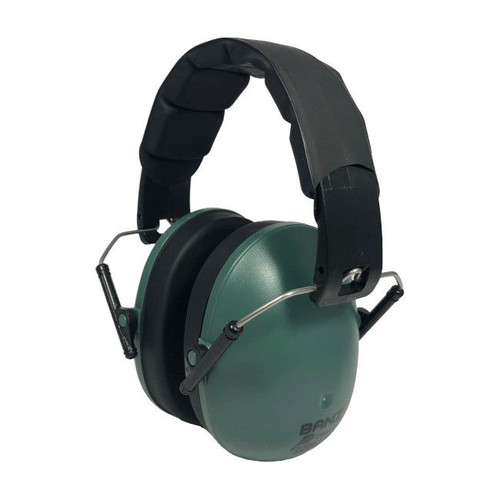 Banz Noise-Cancelling Ear Defenders Dark Green +3Y EM063