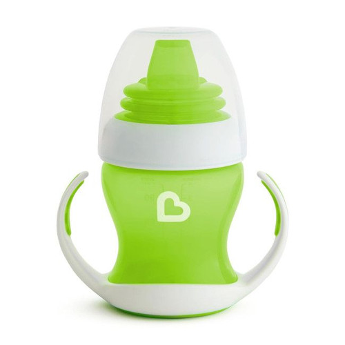 Munchkin Gentle Transition Trainer Cup with Handles 118ml Light Green +4M 90138