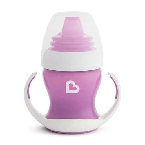 Munchkin Gentle Transition Trainer Cup with Handles 118ml Light Purple +4M 90138