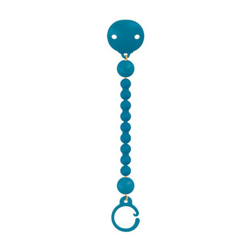 Suavinex Silicone Pacifier Holder Colour Essence Deep Ocean