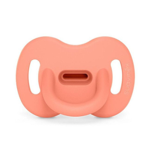 Suavinex SX Pro Silicone Physiological Soother Smoothie Peach Pink 0-6M