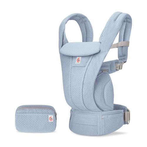 Ergobaby Omni Deluxe Mesh Baby Carrier Serene Blue EBCODMSNBL