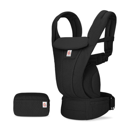 Ergobaby Omni Deluxe Mesh Baby Carrier Onyx Black EBCODMONYX