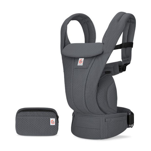 Ergobaby Porta-Bebé Omni Deluxe Mesh Graphite Grey EBCODMGRAPH Ergobaby Omni Deluxe Mesh Baby Carrier Graphite Grey EBCODMGRAPH