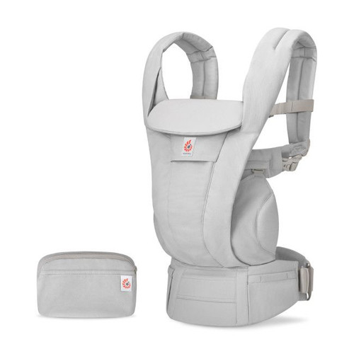 Ergobaby Omni Deluxe Cotton Baby Carrier Pearl Grey EBCODCPRLGRY
