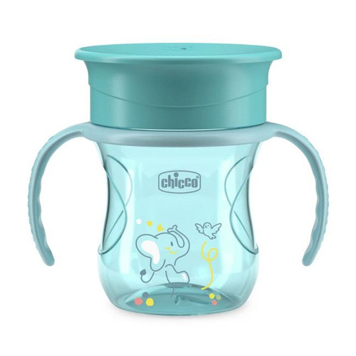 Chicco Perfect 360 Training Cup 200ml Blue Elephant +12M 00006951250000