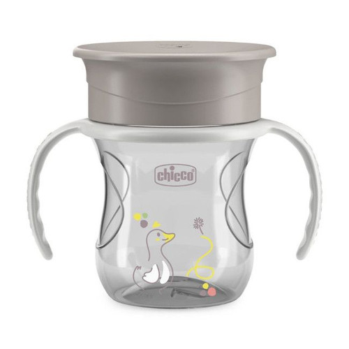 Chicco Copo com Asas Perfect 360 200ml Pato Cinza +12M 00006951350000
