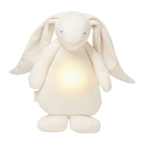 Moonie 2.0 Bunny Soft Toy with Light and Pink Noise Cream +0M