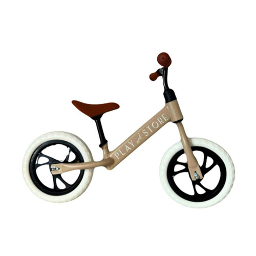 Play and Store Balance Bike Taupe +12M PAS-020-014