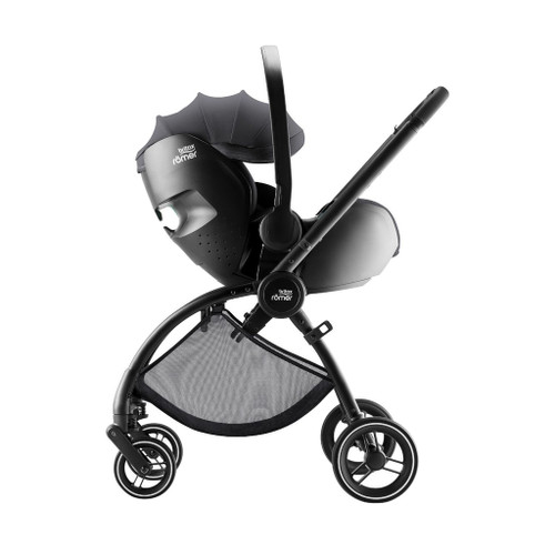 Britax Römer Rio Stroller + BabySafe Pro Infant Car Seat Style Carbon Black