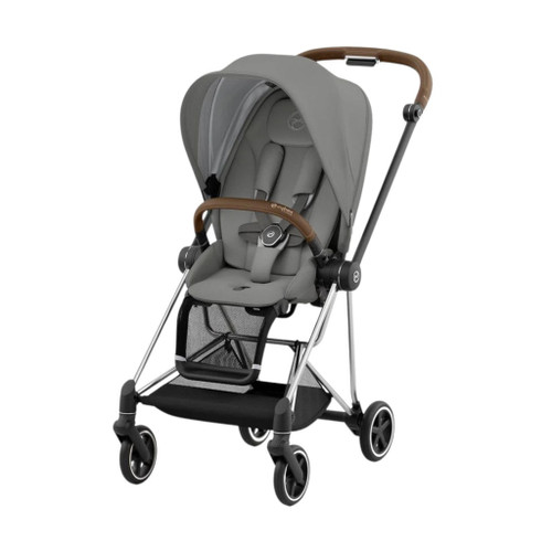 Cybex Carrinho MIOS NG Chrome Brown Soho Grey Coleção 2023 Cybex Mios NG Chrome Brown Pushchair Soho Grey Collection 2023
