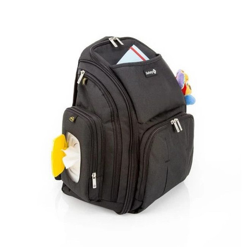 Safety 1st Mochila Muda-Fraldas de Papá Preto Safety 1st Dad’s Black Changing Backpack