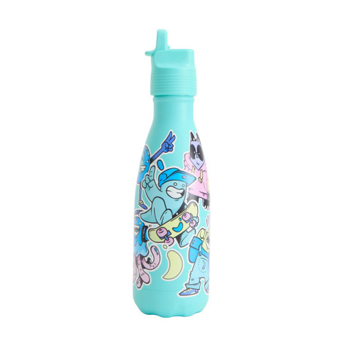 CHILLY'S Kids Stickers Insulated Bottle 350ml B35090RKCR