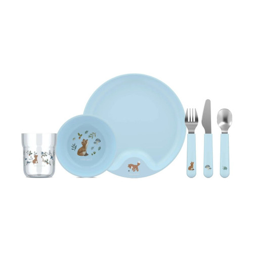 Little Dutch x Mepal Kids Dinner Set Forest Friends