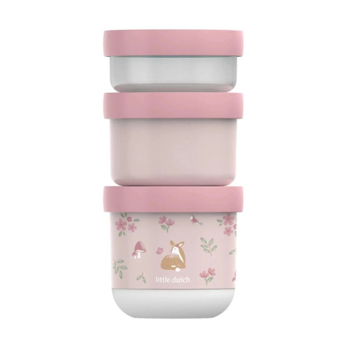 Little Dutch x Mepal 3 Stackable Containers Fairy Garden 108034065406