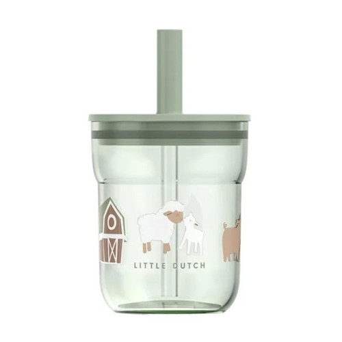 Little Dutch x Mepal Straw Cup 250ml Little Farm 108023065399