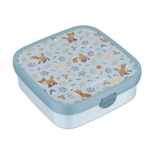 Little Dutch x Mepal Bento Lunchbox with Compartments Forest Friends 107435065408