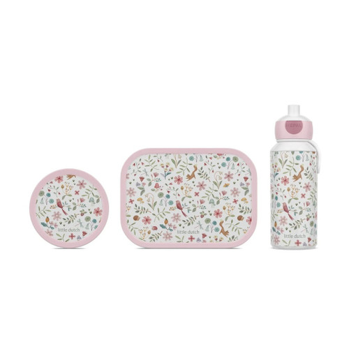Little Dutch x Mepal Lunchbox + Container with Fork + Bottle Fairy Wonders
