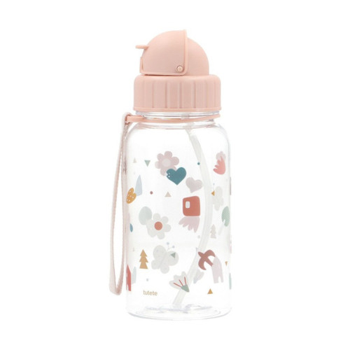Tutete Bottle with Straw 500ml Geometric Nature