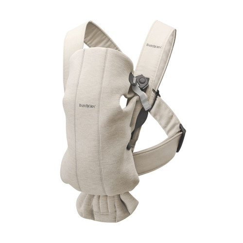 BabyBjörn Baby Carrier Mini 3D Jersey Light Beige 021087