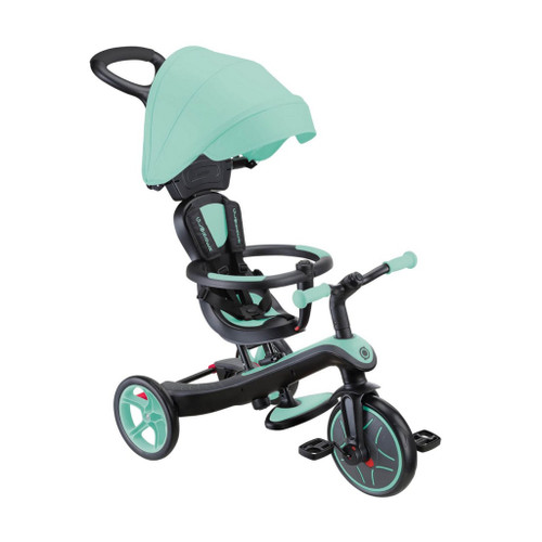Globber Triciclo Explorer Trike 4 em 1 Mint +10M GL634206