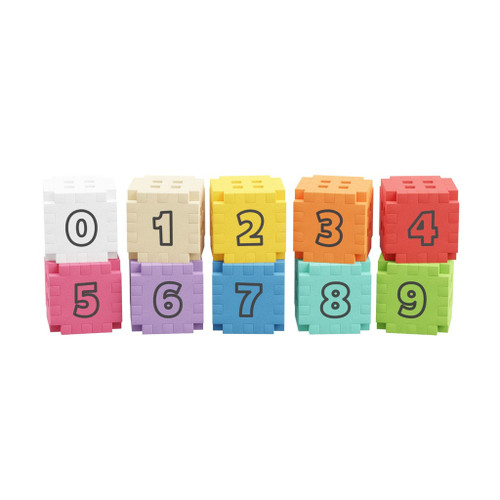 Marioinex Mini Waffle Construction Set Numbers 60 Pieces +3Y 906408