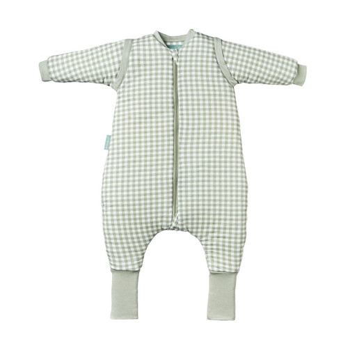 Molis&Co Fato de Dormir com Mangas e Meias TOG 2.5 Mint Tea 90-100cm Molis&Co Sleepsuit with Sleeves and Socks TOG 2.5 Mint Tea 90-100cm
