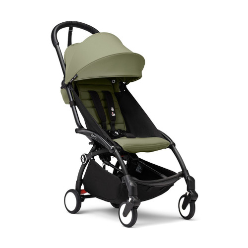 Stokke YOYO³ Stroller +6M Black Toffee Olive