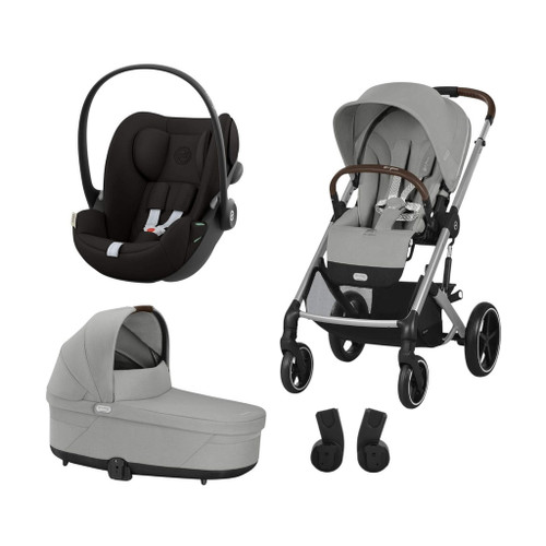 Cybex Trio BALIOS S LUX + CLOUD G i-SIZE + Alcofa S Comfort Stone Grey/Moon Black 