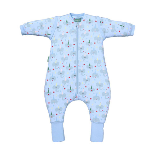 Molis&Co Sleepsuit with Sleeves and Socks TOG 2.5 Animal Party 100-110cm