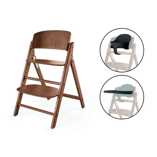 Cybex Conjunto Click & Fold 3 em 1 All Natural Dark