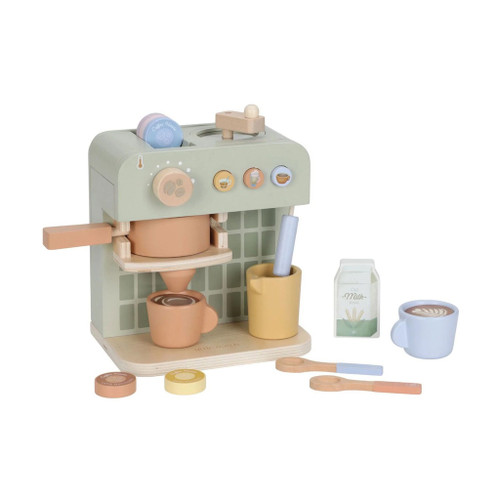 Little Dutch Wooden Coffee Machine +3 Years LD2512