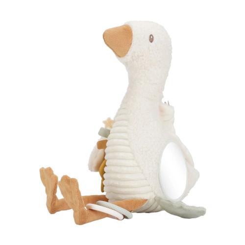 Little Dutch Goose Activity Soft Toy Newborn Naturals +0M LD8431