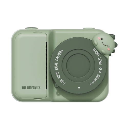 The Zoo Family Zoo Print Green Dinosaur Camera +5 Years