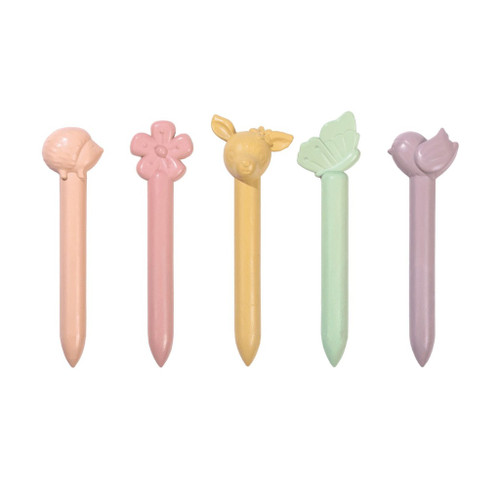 Little Dutch Fairy Garden Wax Crayons +2 Years 126374