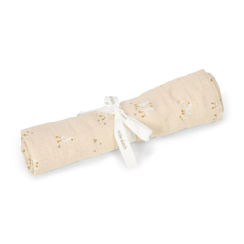 Little Dutch Muslin Swaddle 120x120 Newborn Naturals TE51925032