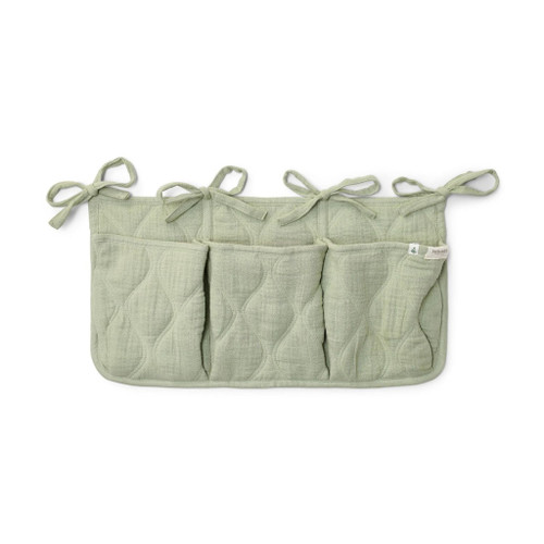 Little Dutch Pure Sage Cot Organiser DE30415036