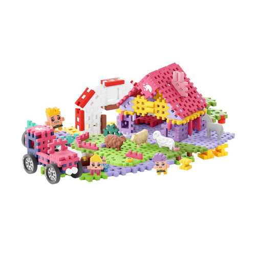 Marioinex Mini Waffle Construction Set 100 Pieces Farm +6 Years 907542