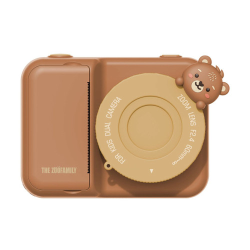 The Zoo Family Zoo Print Bear Camera +5 Years